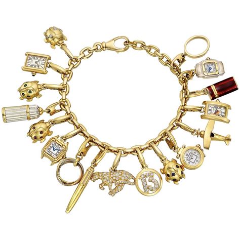 charm cartier|cartier charm bracelet for sale.